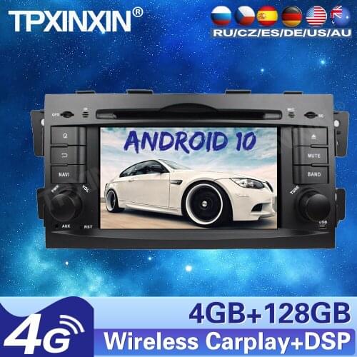 4+128G For KIA Borrego 2008-2013 Android Car Radio Stereo Tape recordr Multimedia video player GPS Navigation HeadUnit Carplay