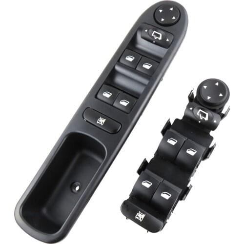 Car Auto For Citroen C4 2004 2005 2006 2007-2011 High-end Front Left Side Electric Power Window Regulator Master Switch 6554.HA