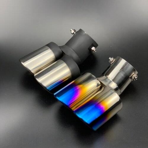 Car styling Exhaust Pipe tube Case For Toyota Camry Corolla RAV4 Yaris Highlander Land Cruiser PRADO Vios Vitz Reiz succeed Aqua