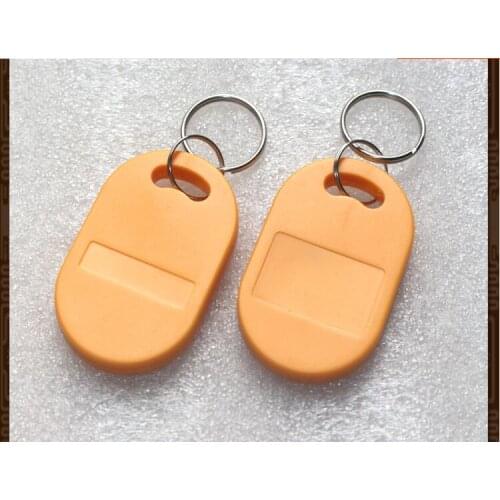 Free shipping 100pcs 13.56MHZ CPU token CPU key fobs CPU access card FM1208-10 chip 7K CPU +1K ISO/IEC14443-A token