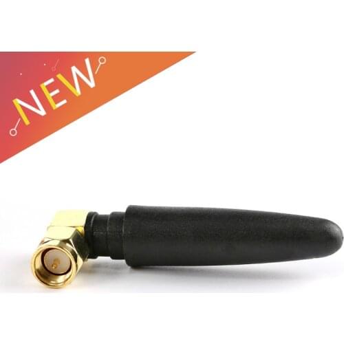 GSM GPS Wireless Antenna Omni 50mm Radio Antenna SMA Male Right Angle 3dBi Gain modem external antenna