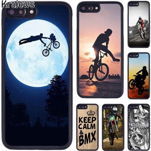 Krajews Dirt Bike Off Road Racing Phone Case Coque For iPhone 5 6S 7 8 Plus 11 12 Pro X XR XS Max Samsung Galaxy S6 S7 S8 S9 S10