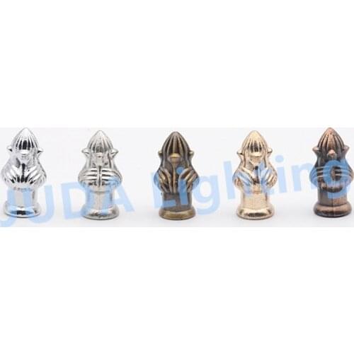 Decorative nuts M10 tooth thread screw nut cap for retro vintage Edison chandelier fittings ceiling rose tube connection nut cap