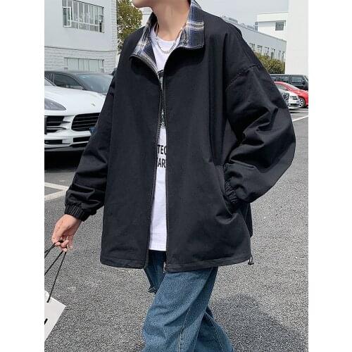 Double coat mens spring and autumn 2021 new trend ins fashion brand versatile coat work military jackets modis stone islande