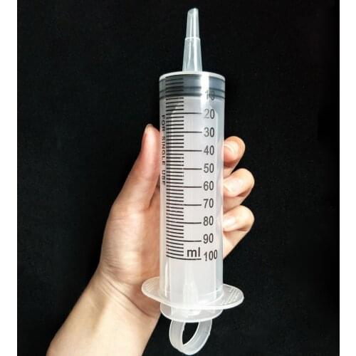 20/60/100ml Feeding Kit Liquid Food Injection Tool Reusable Liquid Syringe for Feeding Pet Feeding Lab Medical Tools Parts