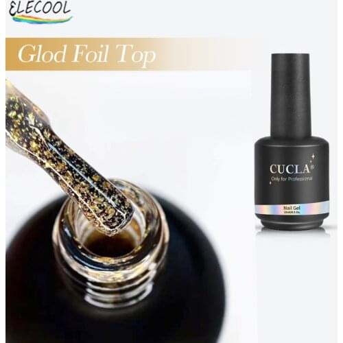 ELECOOL Gel Polish Set UV Vernis Semi Permanent Primer Top Coat 15ML Varnish Eggshell Gel Nail Art Manicure Gel Nails Glue Tools