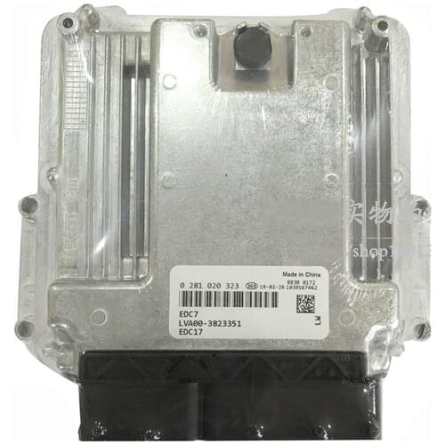 Engine Computer Board ECU 0281020199 EDC17 0281020323 P1072-V742 for Bosch Dongfeng Yuchai