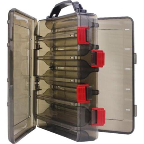 Practical 10 Compartments Fishing Lure Box Multifunctional Fishing Box Hooks Spoons Storage Boxes Lure Box Fishing Tackle Tool