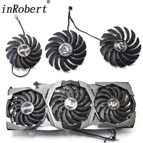 Cooler fan PLD09210B12HH PLD10010B12HH PC Graphics Card Fan FOR MSI RTX 2080 DUKE 2080Ti Video Card PLD09210B12HH PLD10010B12HH