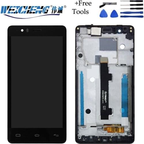 Pantalla LCD y pantalla táctil digitalizador con marco para BQ Aquaris E5 FHD pantalla LCD IPS5K0760FPC-A1-E