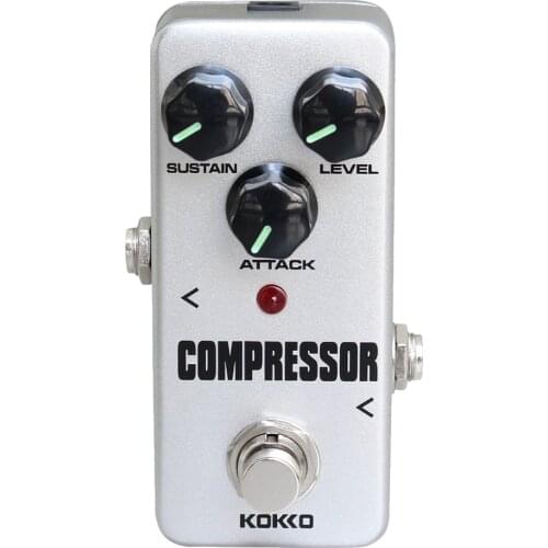 1 Pc Compressor Effect Pedal Portable True Bypass Effect Pedal for Bass Guitar Musical Instrument