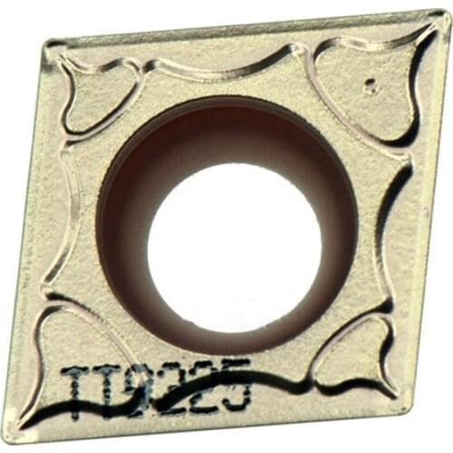 10PCS carbide inserts CCMT120404PC TT9225 CCMT120408PC TT9225 free shipping