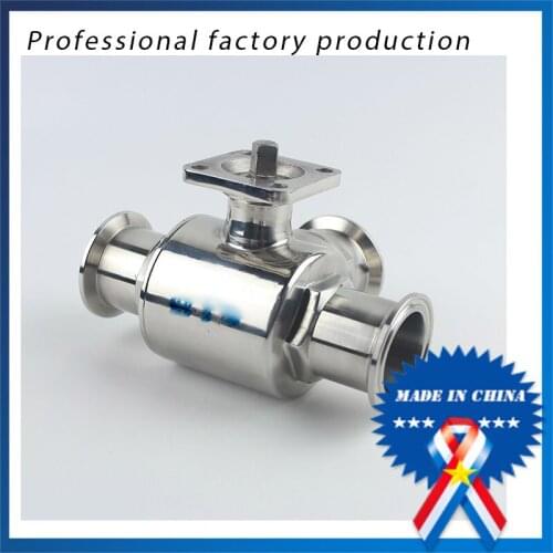 2 inch Stainless Steel 304 Three-way Ball Valve with Bracket