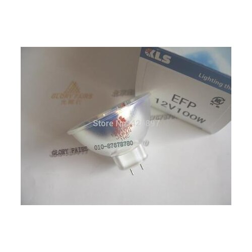 2pcs/lot,KLS EFP 12V 100W JAPAN halogen dichroic lamp,12V100W MR16 specular projector bulb