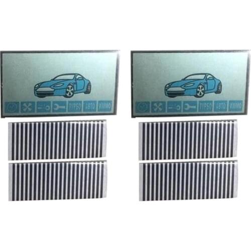 2PCS/lot Starline A91 Lcd Display Flexible Cable for Russia Starline A91 Remote Controller A91 Lcd Zebra Stripes free shipping