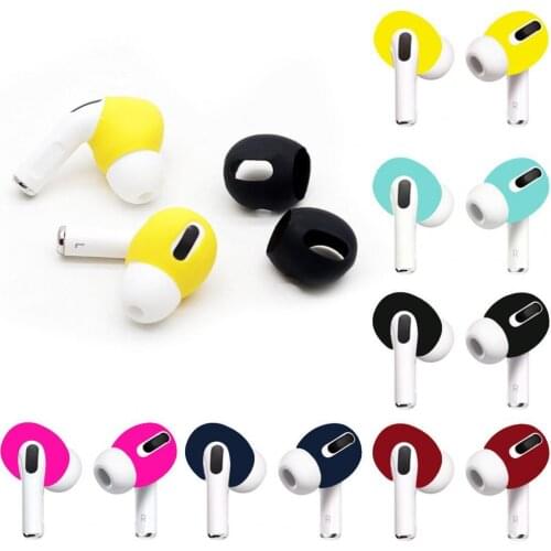 2PCS Universal Soft Ultra Thin Dustproof Earphone Silicone Protective Case Bluetooth Earbud Case Cover For Apple Airpods Pro