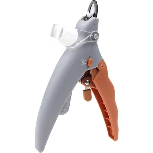 Pet Nail Clippers Professional Dog Beauty Nail Clippers Illuminated Pet Cat Scissors Animal Cat Locks Pet LED Light Nail Trimmer