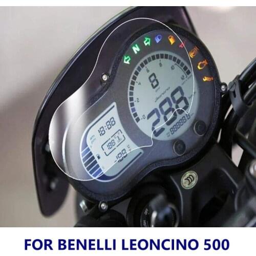 Kodaskin Dashboard Cluster Scratch Protection Instrument Speedometer Film Screen Protector Stickers for Benelli Leoncino 500