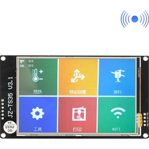 Full-color 3.5inch WIFI touch screen TFT3.5 LCD panel interrupt detection for MKS GEN L motherboard display 3d printer DIY parts