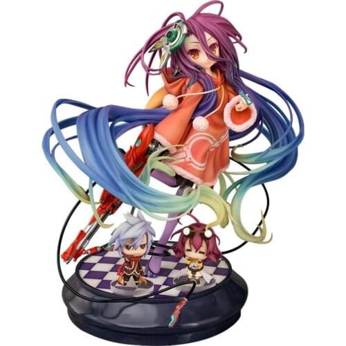 Pre-Sale 22Cm No Game No Life Shuvi Dola Anime Action Figure Peripherals Doll Hand-Made Tabletop Toys Ornaments Gift for Kids