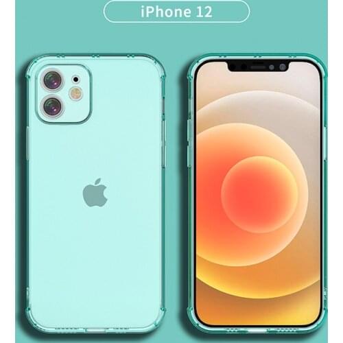 Luxury Silicone Shockproof Case for IPhone 12 11 Pro Max 12Pro XR X XS Max 8 7 Plus SE 2020 Protection Cases Cover Coque Back