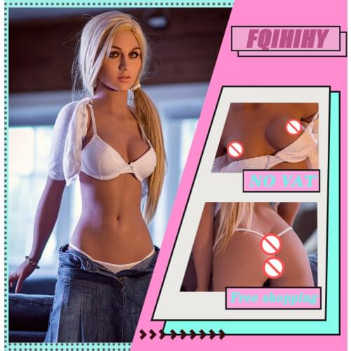 Klghjo Real Silicone Sex Doll Top Skeleton Adult Love Doll Vagina Lifelike Pussy Japanese Realistic Sexy Doll Big Breast for Men