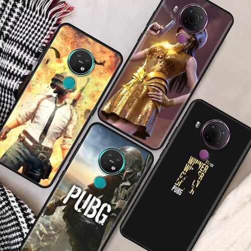PUBG Game Luxury Phone Case for Nokia 5.4 7.2 3.4 5.3 2.3 3.2 8.3 5G 2.4 2.2 4.2 1.3 1.4 C20 G20 X20 Cover Coque