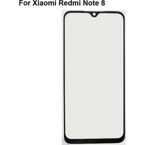 2PCS For Xiaomi Redmi Note 8 Touch Screen Digitizer TouchScreen Glass panel For Xiaomi Redmi Note8 Without Flex Cable Parts