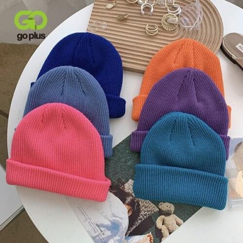 GOPLUS Hat Streetwear Beanie Korean Fashion Girls Knitted Hats Women Winter Casual Caps Gorras Para Mujer Hoeden Voor Vrouwen