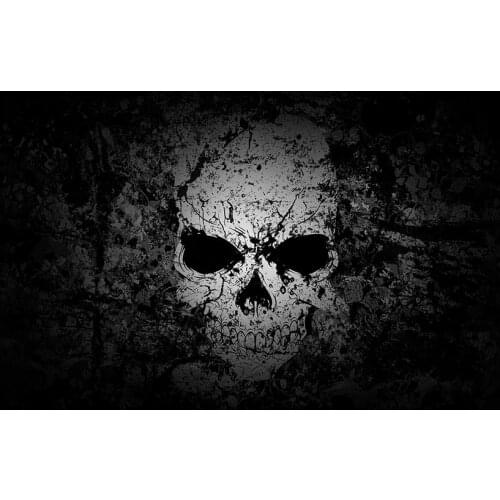 Terrible skull photo backgrounds Halloween portrait background photography backdrops for Theme photo studio video props lv-2131