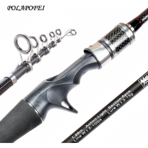 Telescopic Fishing Rod Carbon Spinning Rod Pod Bait Casting Rod Feeder Pole Fishing Fish accessories L Lure 3~15g 5~10lb D228