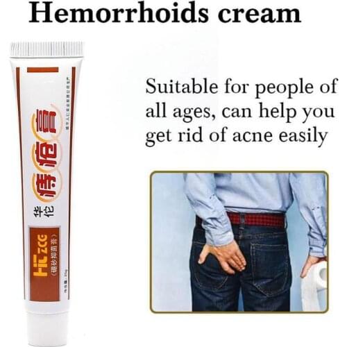 25g Hua Tuo Herbal Hemorrhoids Cream Effective Treatment Anal Fissure External Hemorrhoids Internal Piles