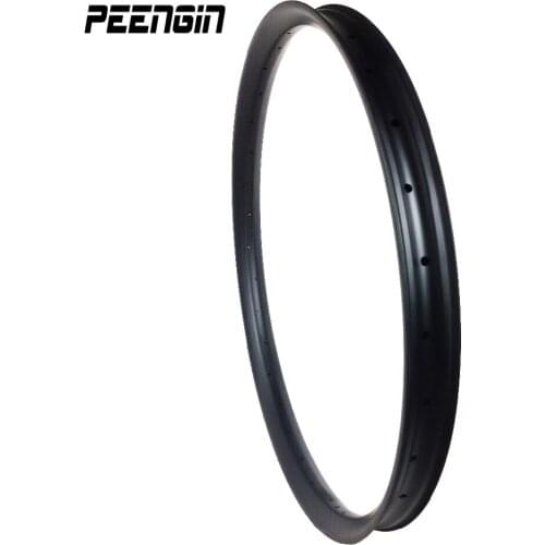 29er carbon rims hookless carbon MTB bike 40mm width 30mm depth clincher tubeless compatible Downhill DH