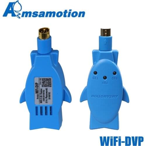 WIFI Wireless Programming Adapter Suitable Delta DVP Series PLC Replace USBACAB230 Communication Cable MD8 Pin To RS232