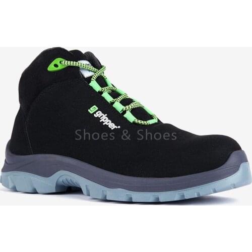 Safety Shoes For Men Women Jop Breathable Leather Sneakers Lightweight Waterproof Work Boots Quality Foot Steel Toe Microfiber