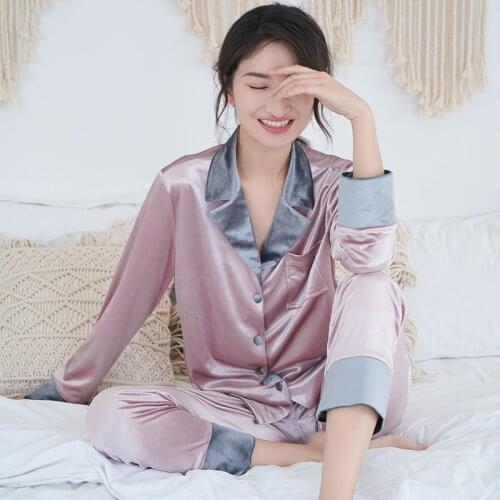 Yomrzl L790 ladies couple autumn winter velvet suit comfortable home clothes pajama pijama pyjama set