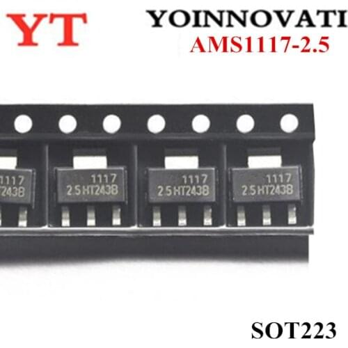 100pcs/lot AMS1117-2.5 AMS1117 SOT223 IC Best quality