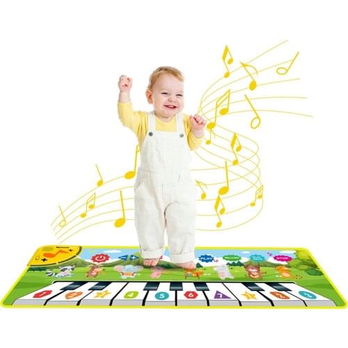3 Styles Multifunctional Musical Piano Mat Keyboard Playing Carpets Baby Music Instrument Toys Educational Toy Gift for Children