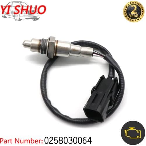 Car Lambda Oxygen Sensor Air Fuel Ratio Probe Sensor 0258030064 For LADA Chevrolet NIVA UAZ ZMZ-409 ZMZ409 ZMZ 409 HUNTER 2.7