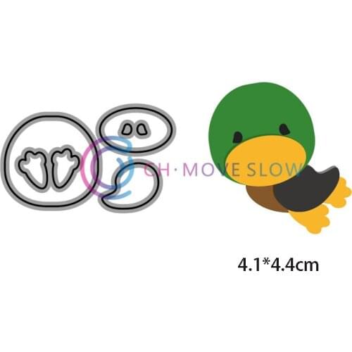 CH Green Bird Metal Cutting Dies Stencils For Scrapbooking Photo Album Decoration Embossing Paper Card Craft