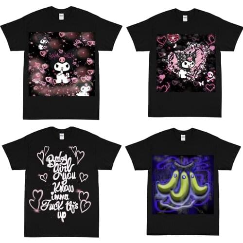 Aesthetic y2k shirt vintage shirt Harajuku shirt Kawaii shirt Gothic shirt Punk shirt Dark shirt Street shirt Steam wave shirt