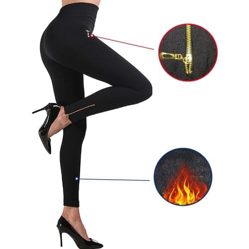 Женские зимние легинсы FJTAYEK China At AliExpress