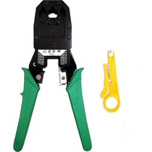 Crimping Cable Cutter Tools Pliers Multifunction Basic Network Cable Maker RJ12 RJ11 RJ45 cat5 cat6 8p8c 6P 4P Cable Stripper