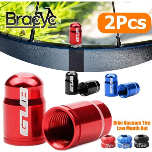2PCS Aluminum Bicycle Tire Valve Cap Schrader/Presta Tire Valve Protector Ultralight Mountain Road Bike Valve Cap MTB Accessory