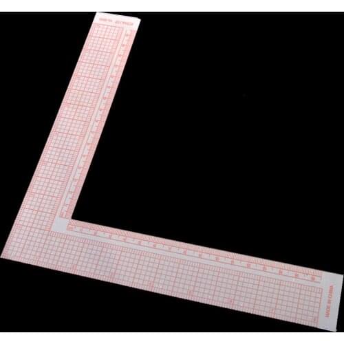L-Square Patchwork Ruler for Garment Pattern Dress Making Craft 16cm/8 Inch