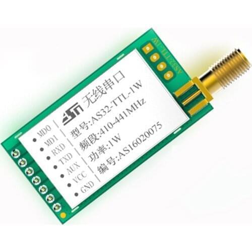 LORA Module 433MHZ Wireless Serial Port 1W High Power Long Distance 8000 Meters