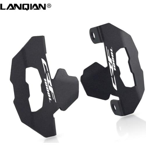 Motorcycle Aluminum Front Left & Right Brake Caliper Cover Guard For Honda CRF1000L Aftica Twin 2016 2017 2018 Accessories