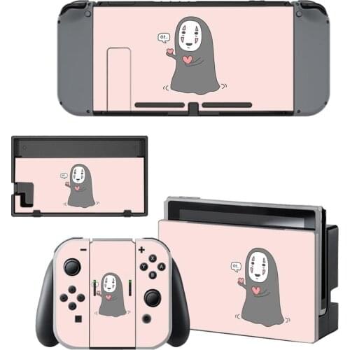 Anime Spirited Away Nintendo Switch Skin Sticker NintendoSwitch stickers skins for Nintend Switch Console and Joy-Con Controller