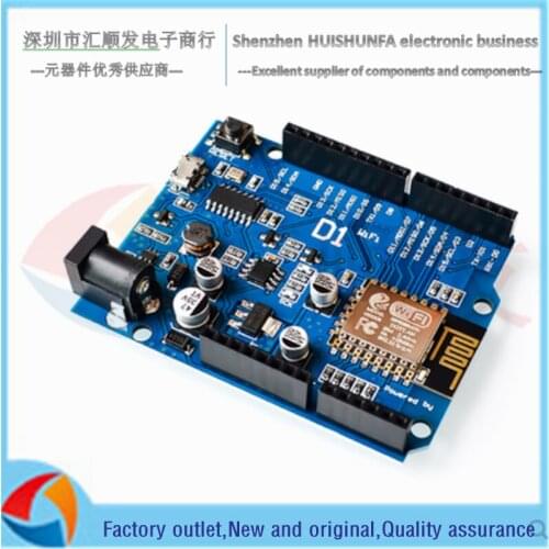 WeMos D1 WiFi UNO board ESP8266 USES the IDE directly