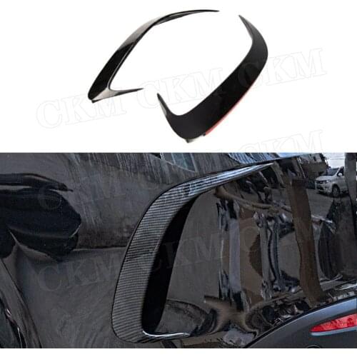 Carbon fiber/ABS Rear Bumper Splitters Flaps Apron For Mercedes Benz GLE Class W167 GLE350 GLE450 GLE53 AMG Sport SUV 2020